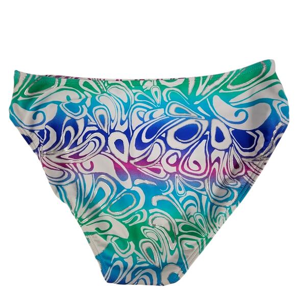 Pursuit 2-piece Multicolor Tankini Top and Bikini Bottom Swimsuit Size 14 - Picture 6 of 10